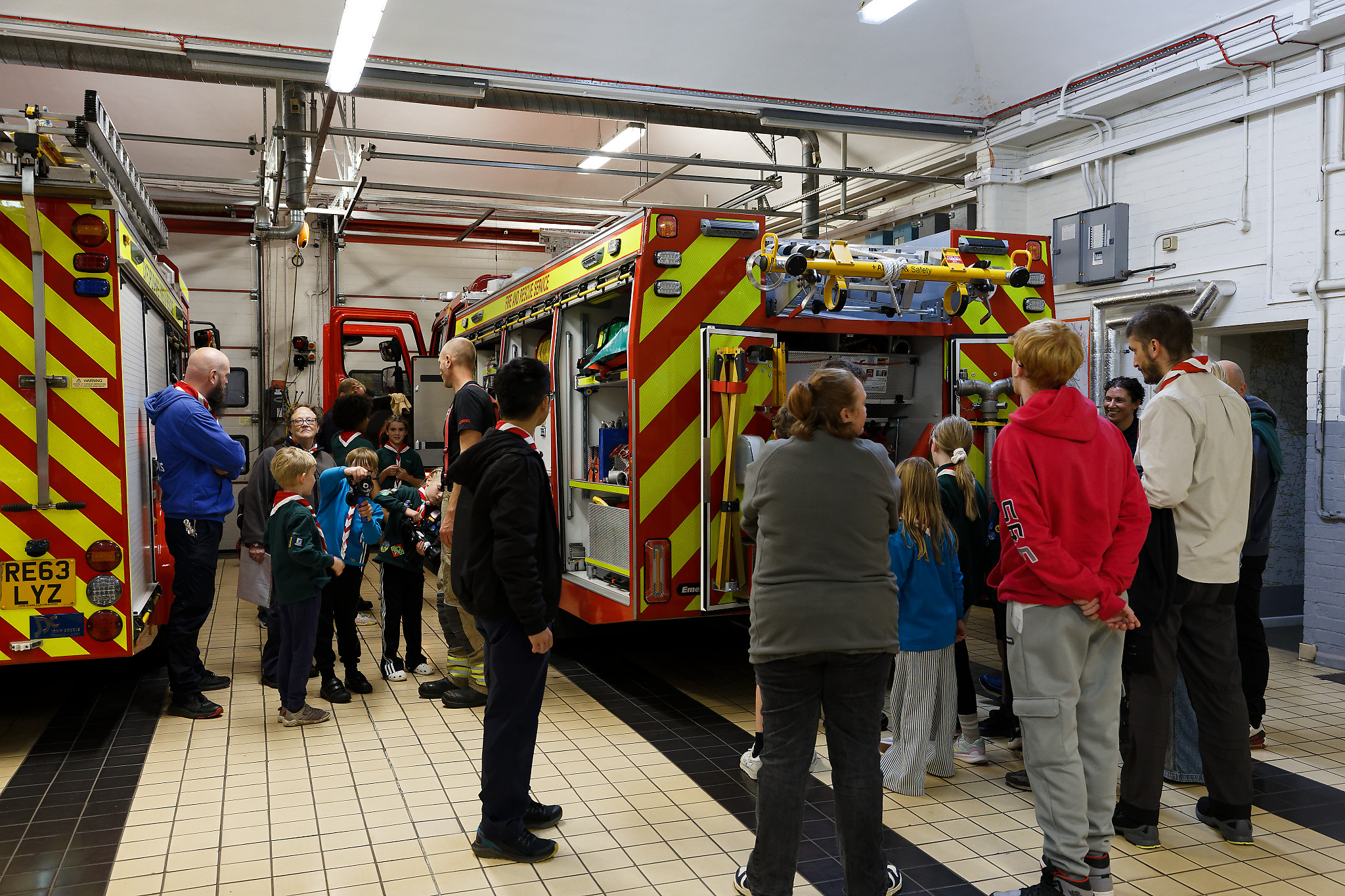 Fire station visit